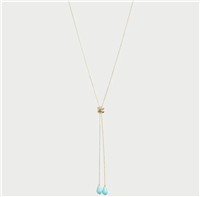 Collana Rue des Mille Donna ECLISSI GEN 2025 in Argento Turchese GRZ-029 M3 T AU